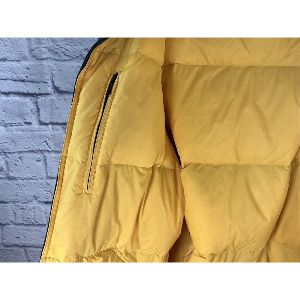 Nautica Mens Vtg Reversible Puffer Down Fill Winter Coat Jacket Plaid Tartan XL - Picture 8 of 11